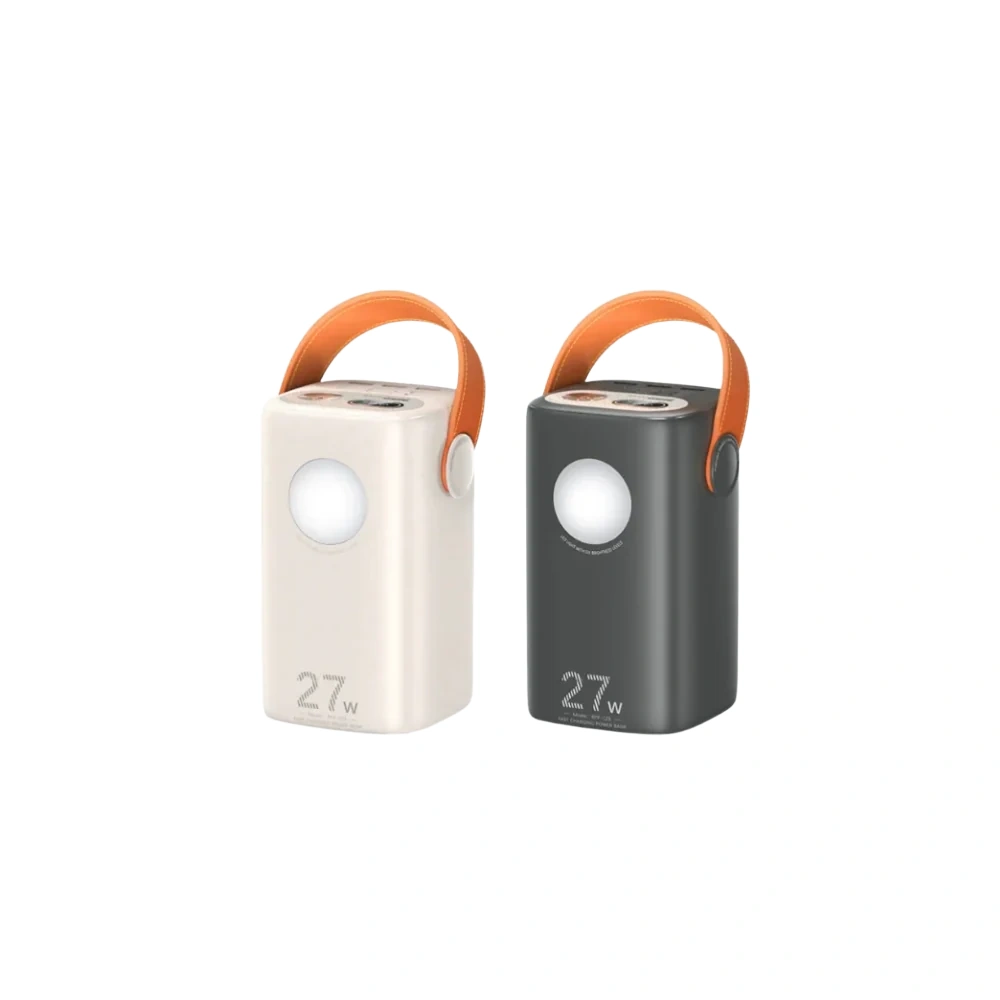 REMAX RPP-123 60000MAH GUTITAN SERIES 27W+22.5W PD+QC OUTDOOR POWER BANK WITH LIGHT (INPUT-2TYPE-C) (OUTPUT-3USB/TYPE-C2)}