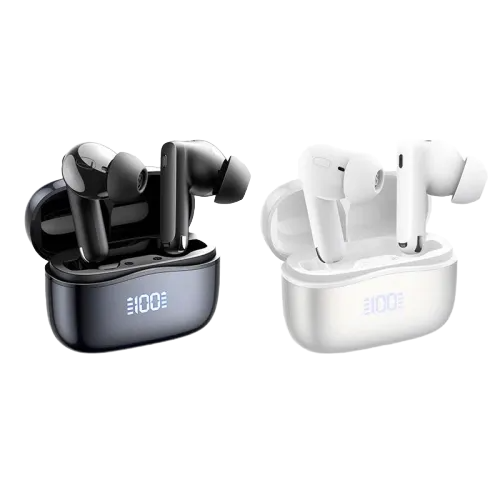 REMAX - COZYPODS JZ01 ANC Digital Display Bluetooth Wireless Earbuds}