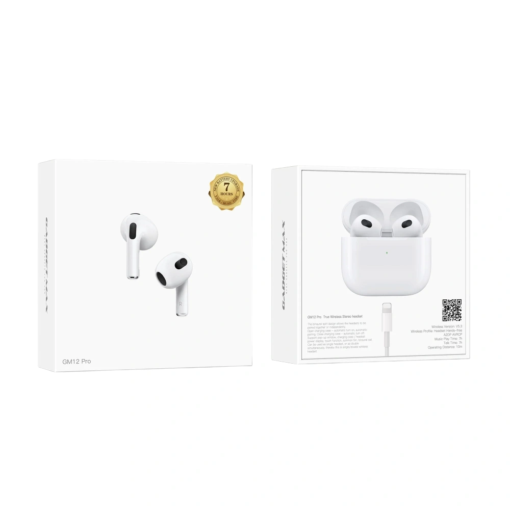 GADGET MAX GM12 Pro Bluetooth Wireless Earbuds